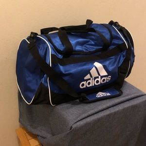 Adidas Defender Duffle/Duffel Bag Royal Blue